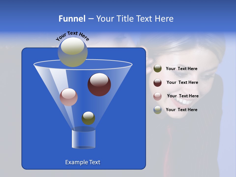 Krawatte Nadelstreifen Kreativ PowerPoint Template