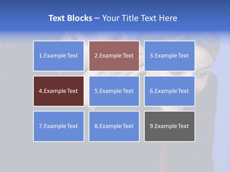 Krawatte Nadelstreifen Kreativ PowerPoint Template