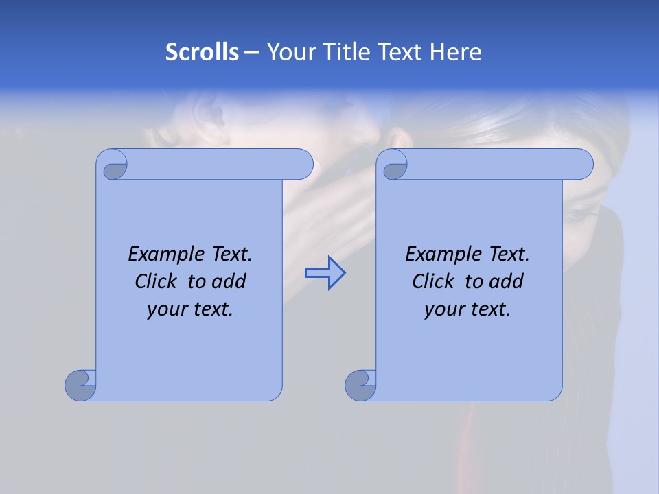 Krawatte Nadelstreifen Kreativ PowerPoint Template