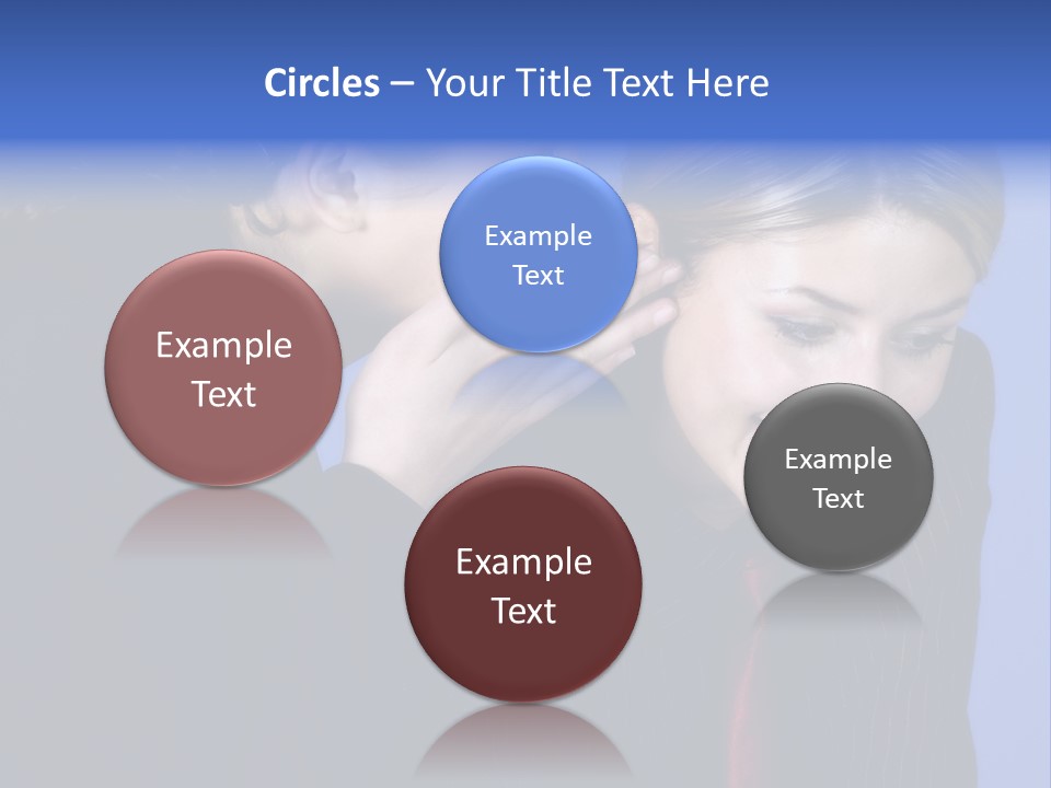 Krawatte Nadelstreifen Kreativ PowerPoint Template