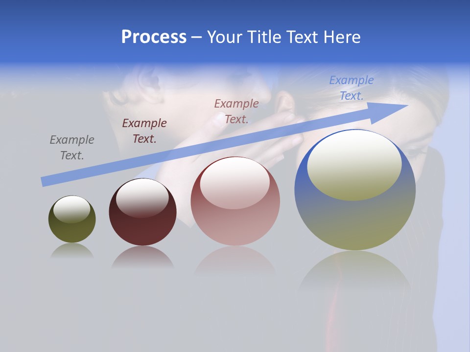 Krawatte Nadelstreifen Kreativ PowerPoint Template