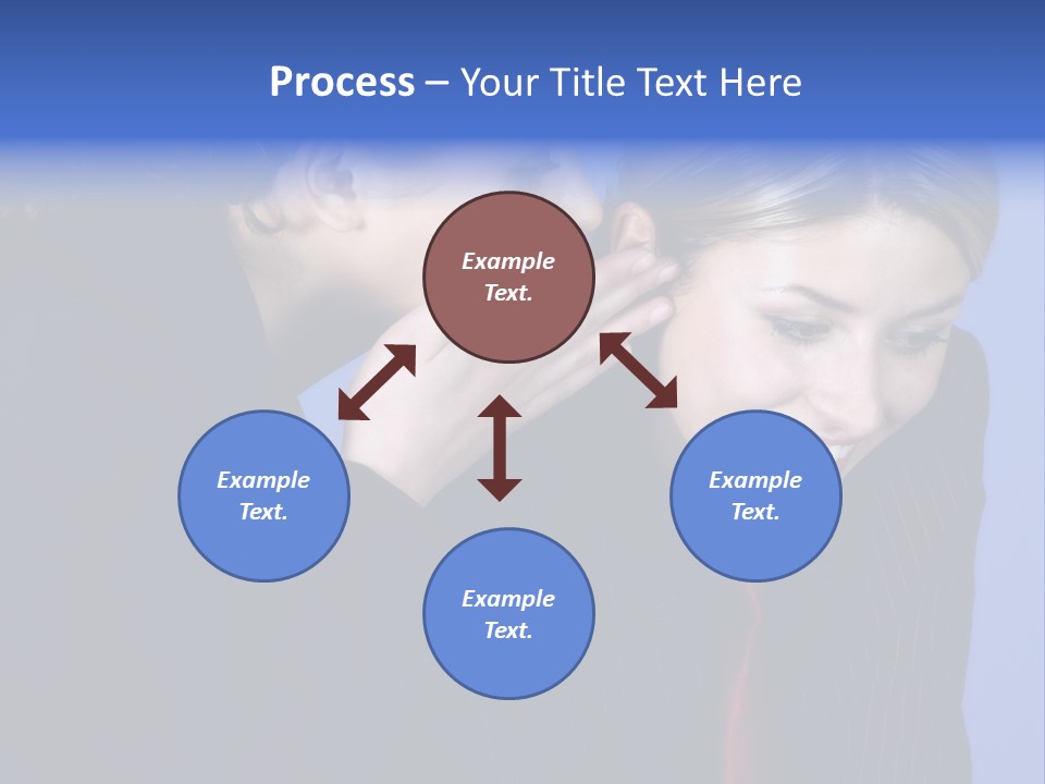 Krawatte Nadelstreifen Kreativ PowerPoint Template