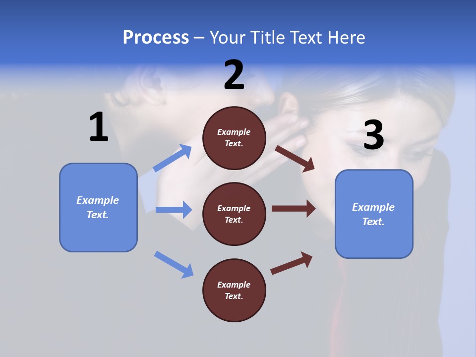 Krawatte Nadelstreifen Kreativ PowerPoint Template