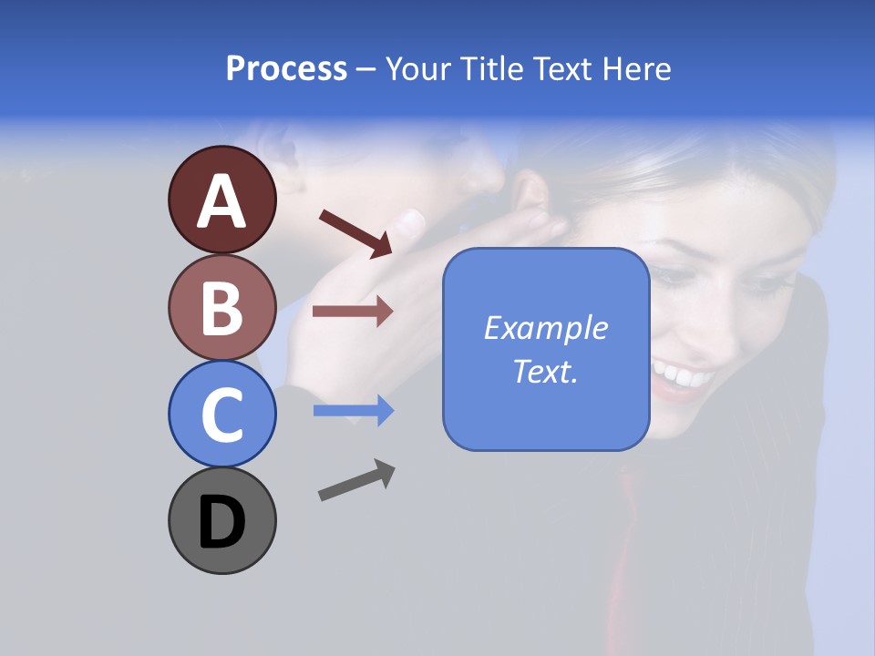 Krawatte Nadelstreifen Kreativ PowerPoint Template