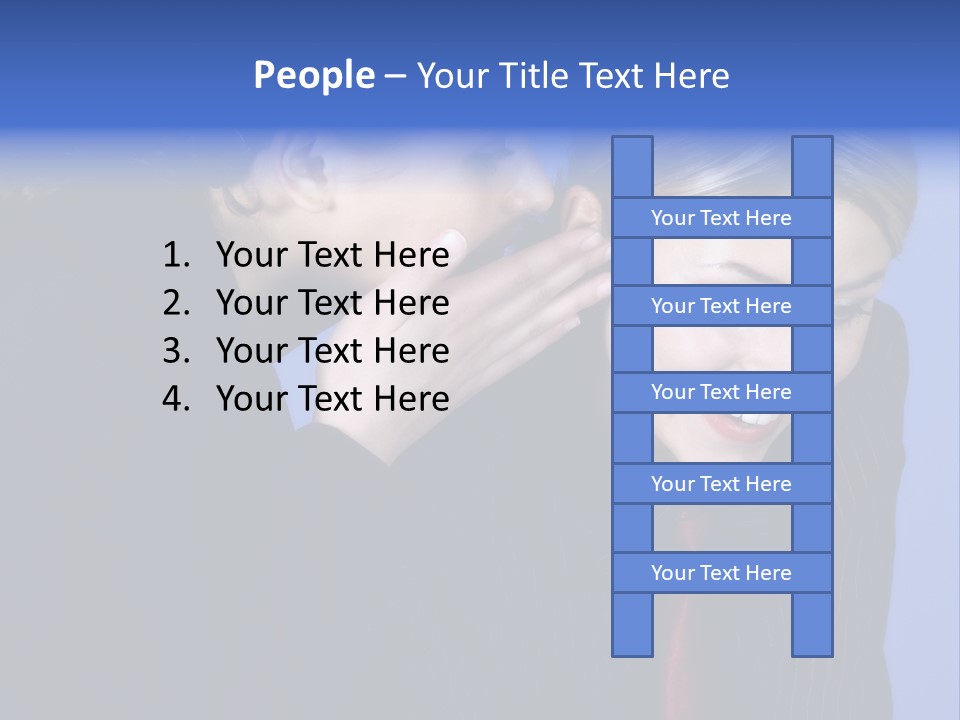 Krawatte Nadelstreifen Kreativ PowerPoint Template