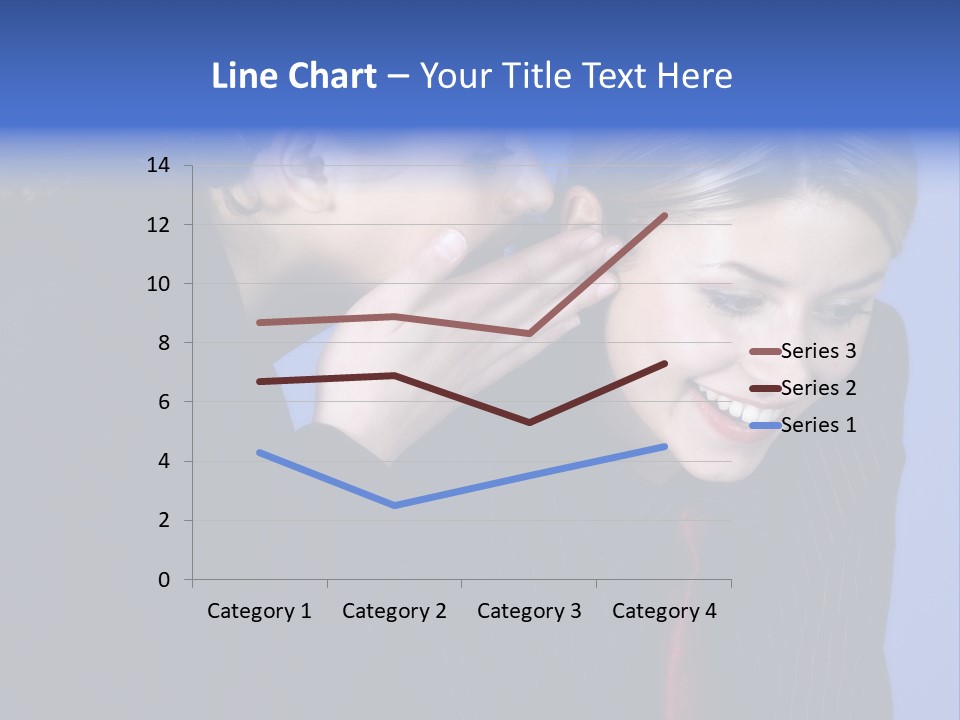 Krawatte Nadelstreifen Kreativ PowerPoint Template