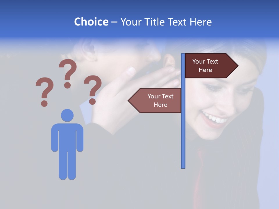 Krawatte Nadelstreifen Kreativ PowerPoint Template