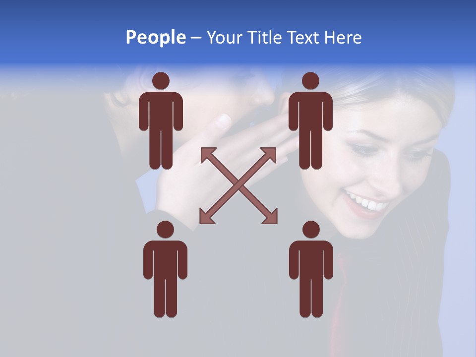 Krawatte Nadelstreifen Kreativ PowerPoint Template