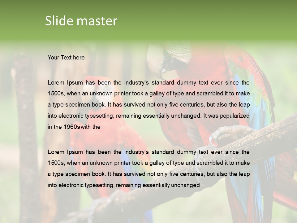 Guyana Peru Tropical PowerPoint Template