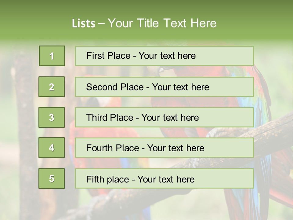 Guyana Peru Tropical PowerPoint Template
