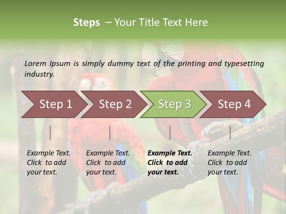 Guyana Peru Tropical PowerPoint Template