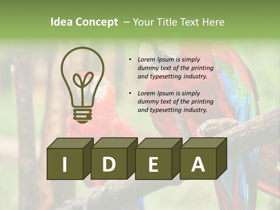 Guyana Peru Tropical PowerPoint Template