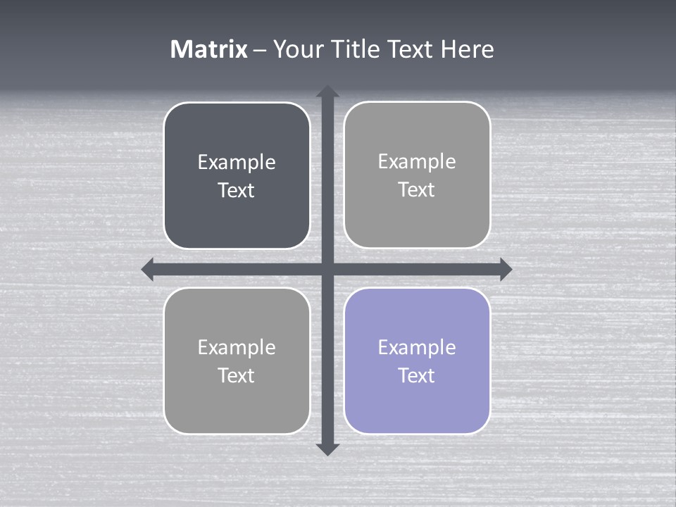 Schliff Aluminium Material PowerPoint Template