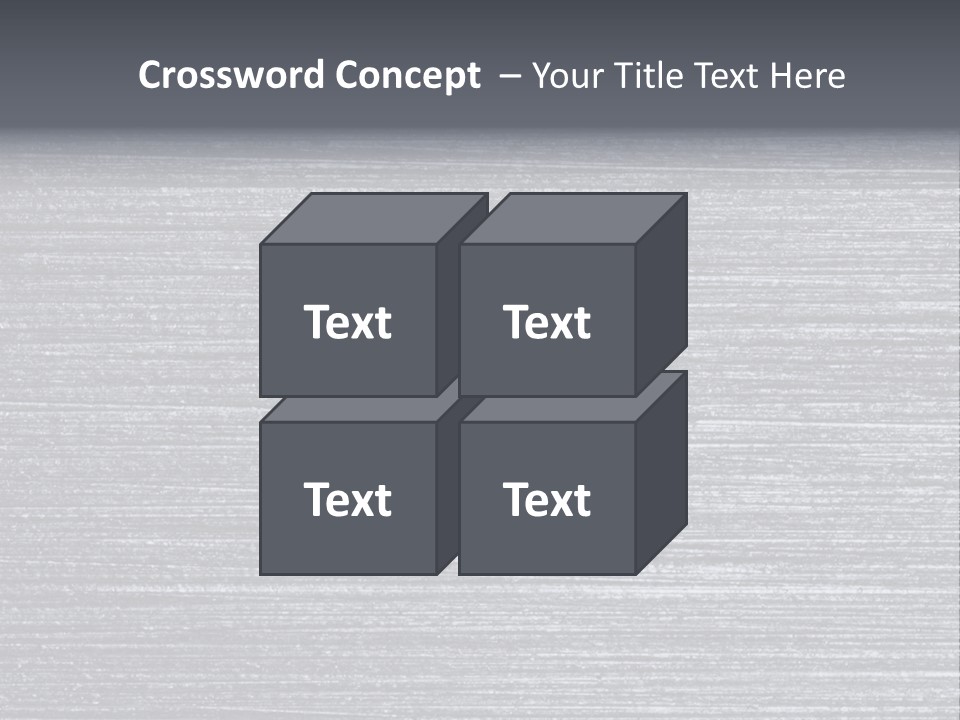 Schliff Aluminium Material PowerPoint Template