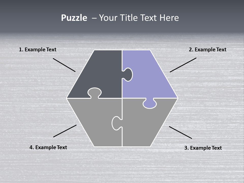 Schliff Aluminium Material PowerPoint Template