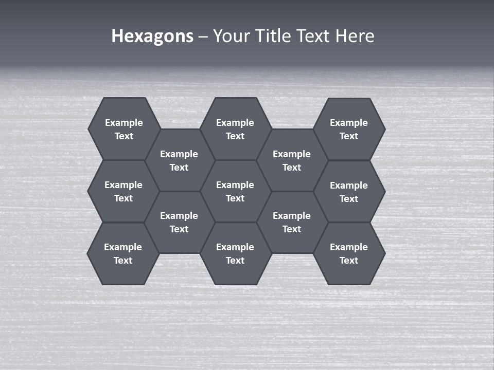 Schliff Aluminium Material PowerPoint Template