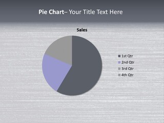 Schliff Aluminium Material PowerPoint Template