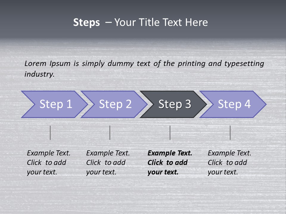 Schliff Aluminium Material PowerPoint Template