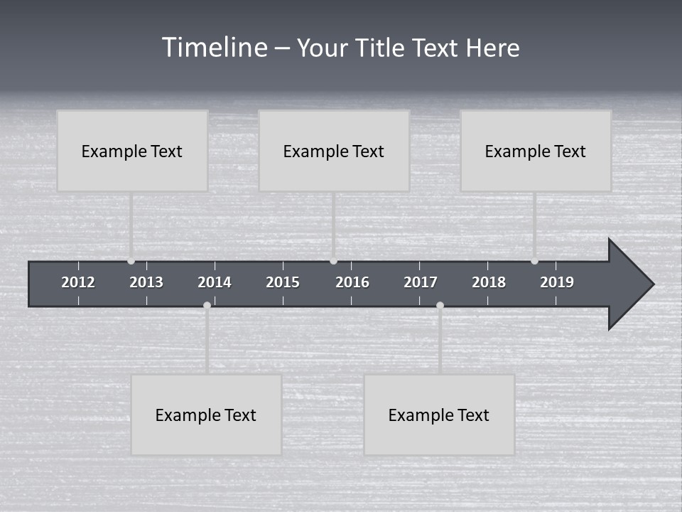 Schliff Aluminium Material PowerPoint Template