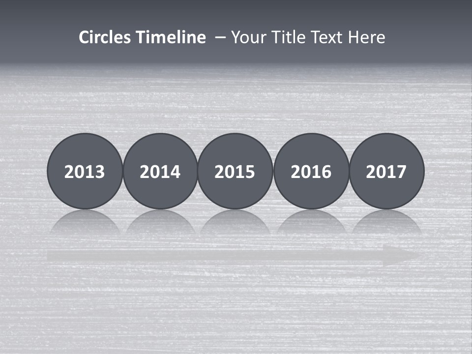 Schliff Aluminium Material PowerPoint Template