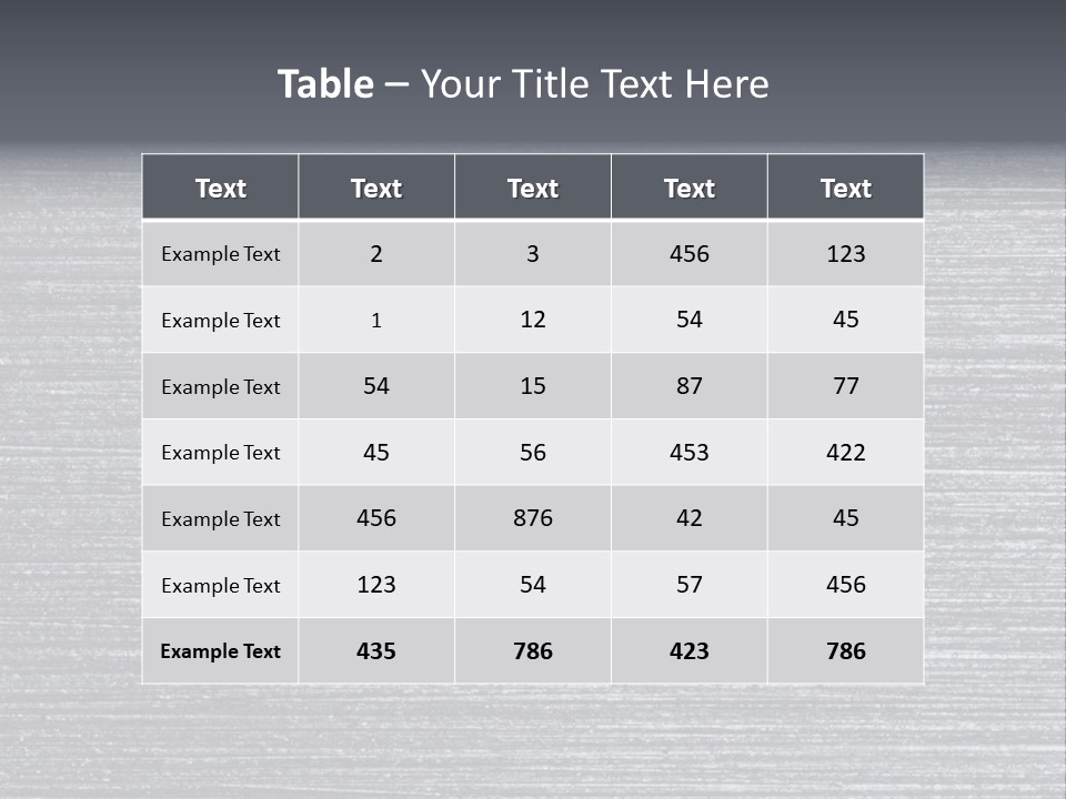 Schliff Aluminium Material PowerPoint Template