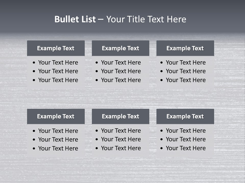 Schliff Aluminium Material PowerPoint Template