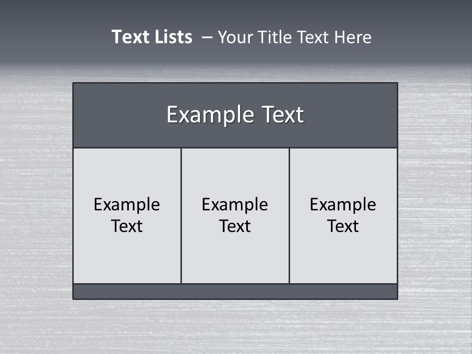 Schliff Aluminium Material PowerPoint Template