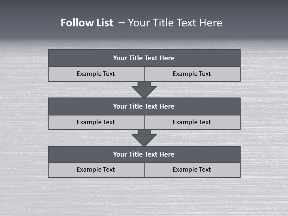Schliff Aluminium Material PowerPoint Template