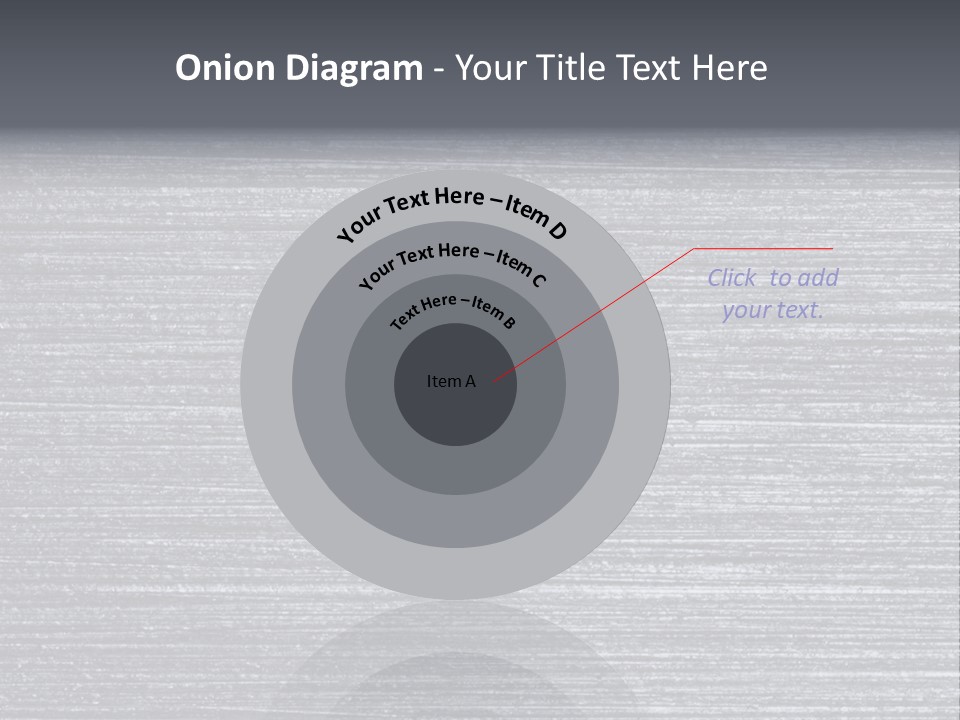 Schliff Aluminium Material PowerPoint Template