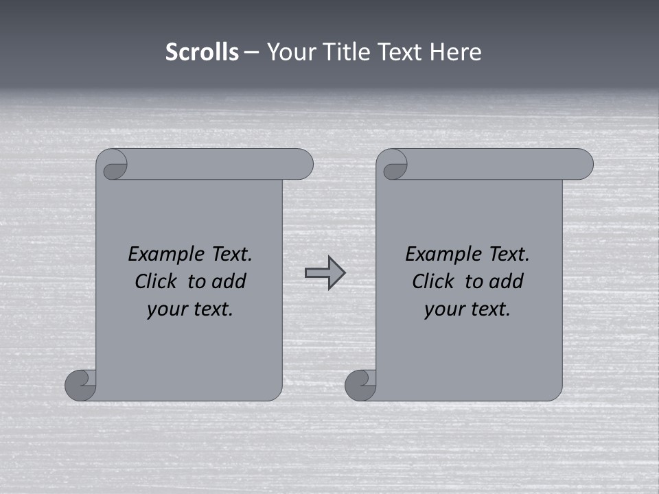 Schliff Aluminium Material PowerPoint Template