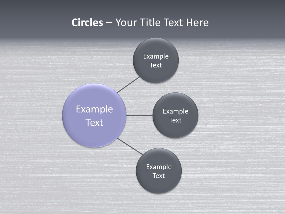 Schliff Aluminium Material PowerPoint Template