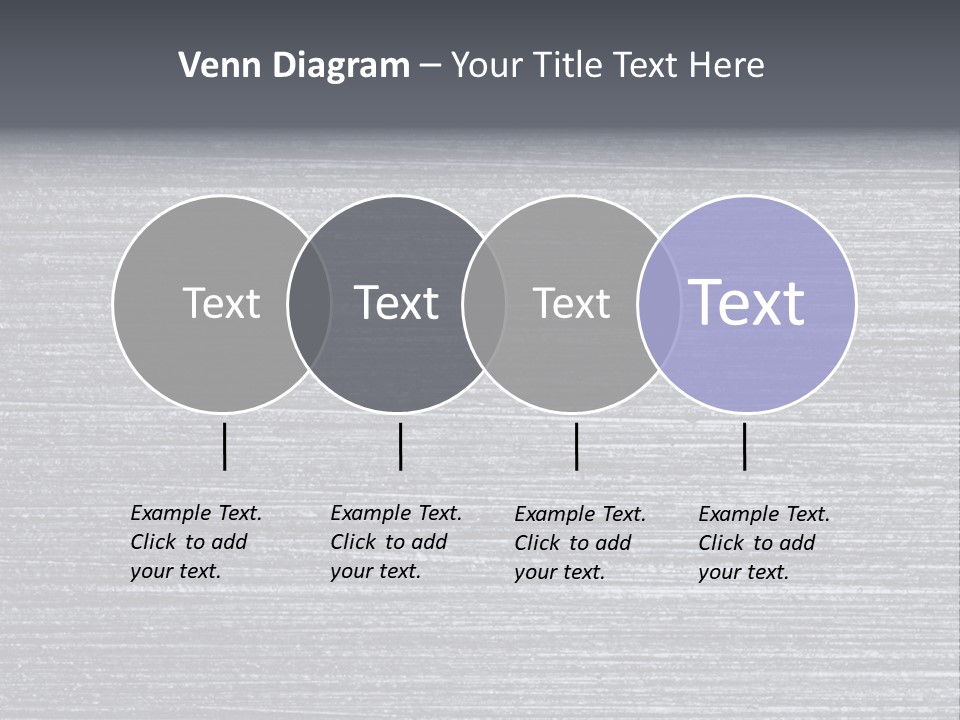 Schliff Aluminium Material PowerPoint Template
