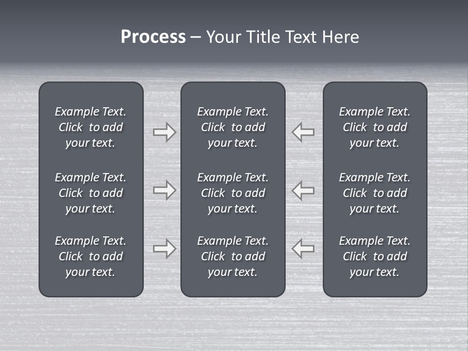 Schliff Aluminium Material PowerPoint Template