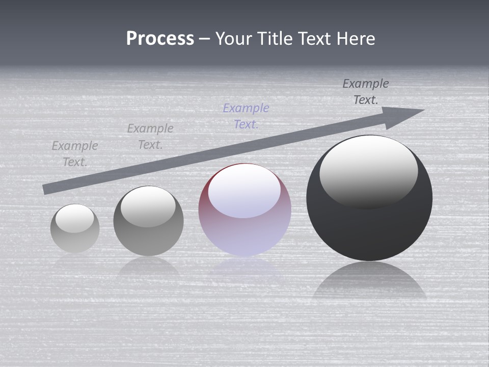 Schliff Aluminium Material PowerPoint Template