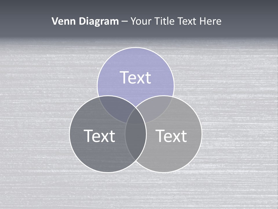 Schliff Aluminium Material PowerPoint Template