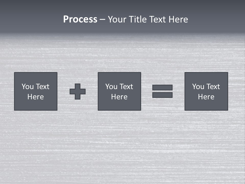 Schliff Aluminium Material PowerPoint Template