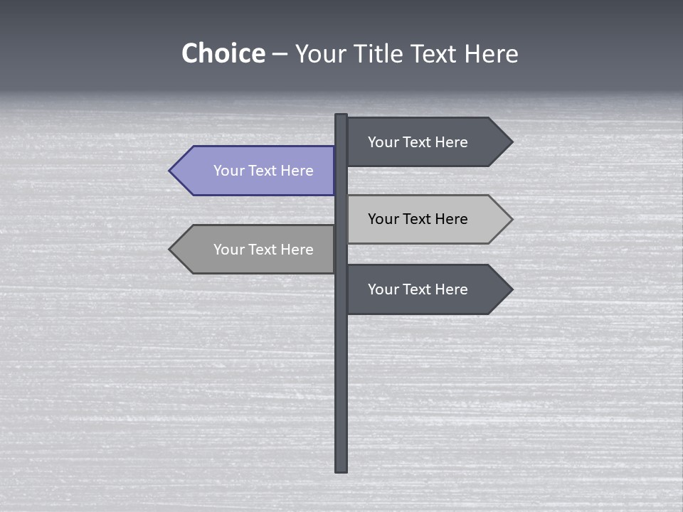 Schliff Aluminium Material PowerPoint Template