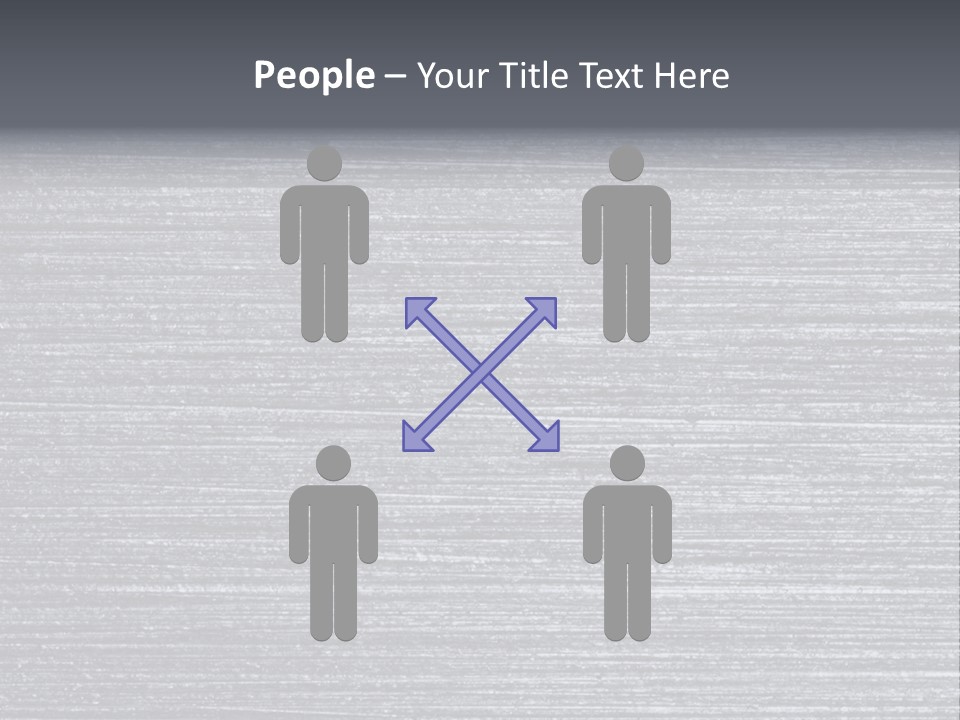 Schliff Aluminium Material PowerPoint Template