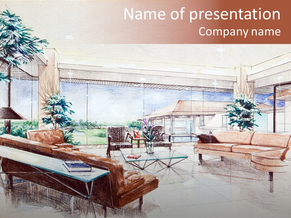 Interior Architecture Luxury PowerPoint Template