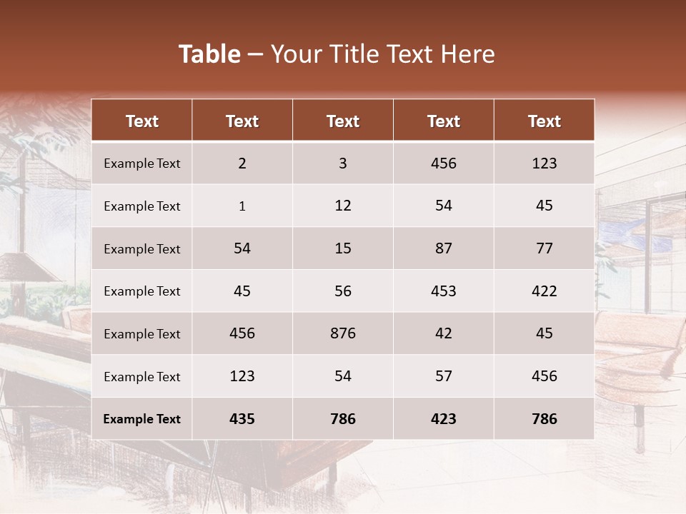 Interior Architecture Luxury PowerPoint Template