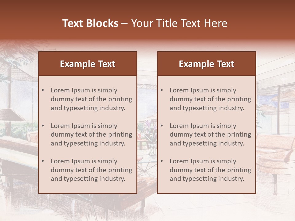 Interior Architecture Luxury PowerPoint Template
