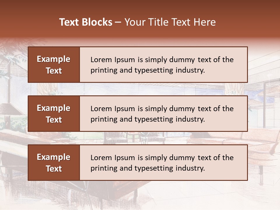 Interior Architecture Luxury PowerPoint Template