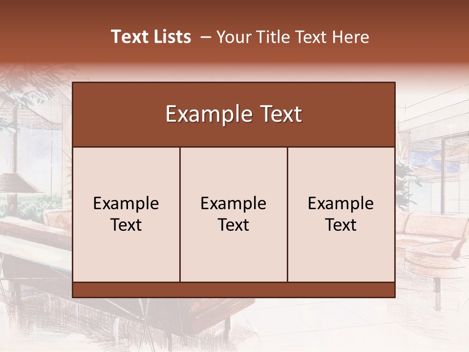 Interior Architecture Luxury PowerPoint Template