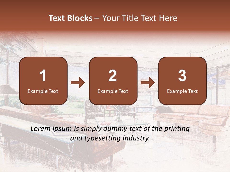 Interior Architecture Luxury PowerPoint Template