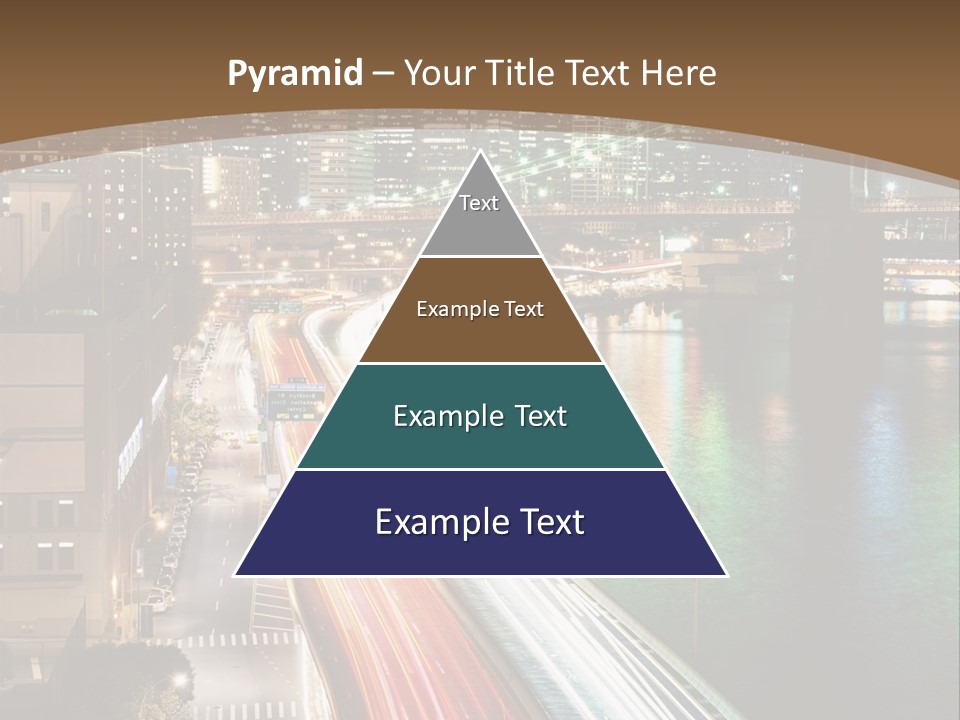 Amazing Nice Highway PowerPoint Template