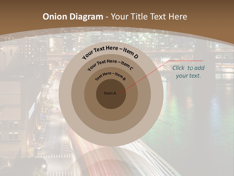 Amazing Nice Highway PowerPoint Template