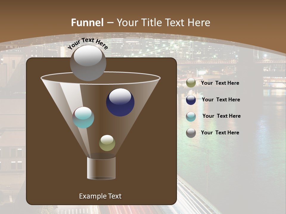 Amazing Nice Highway PowerPoint Template