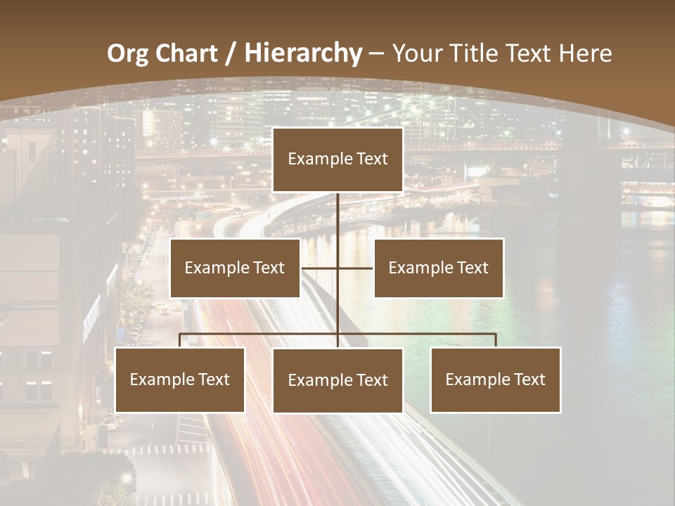 Amazing Nice Highway PowerPoint Template