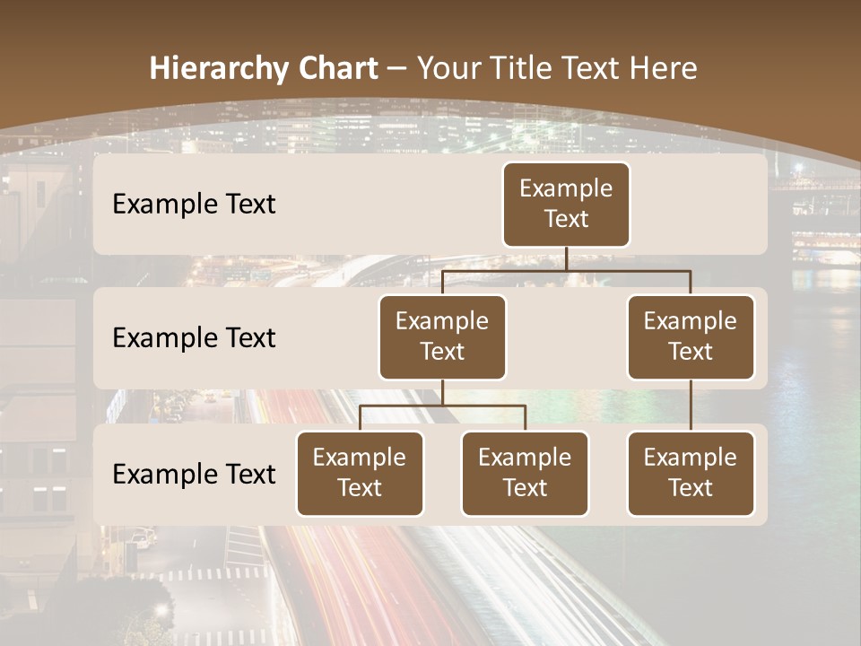 Amazing Nice Highway PowerPoint Template
