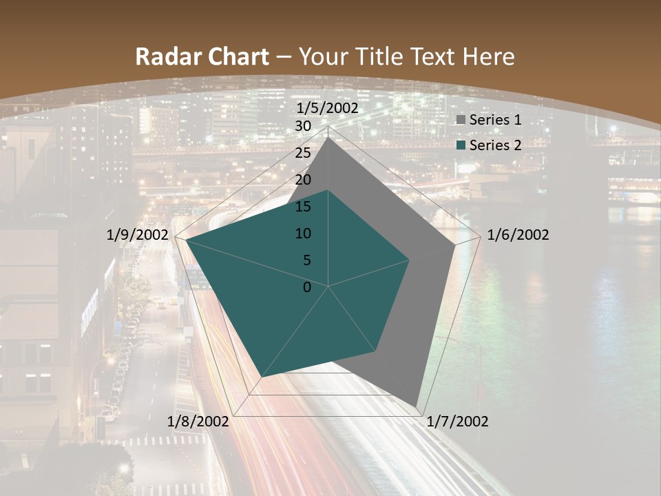 Amazing Nice Highway PowerPoint Template